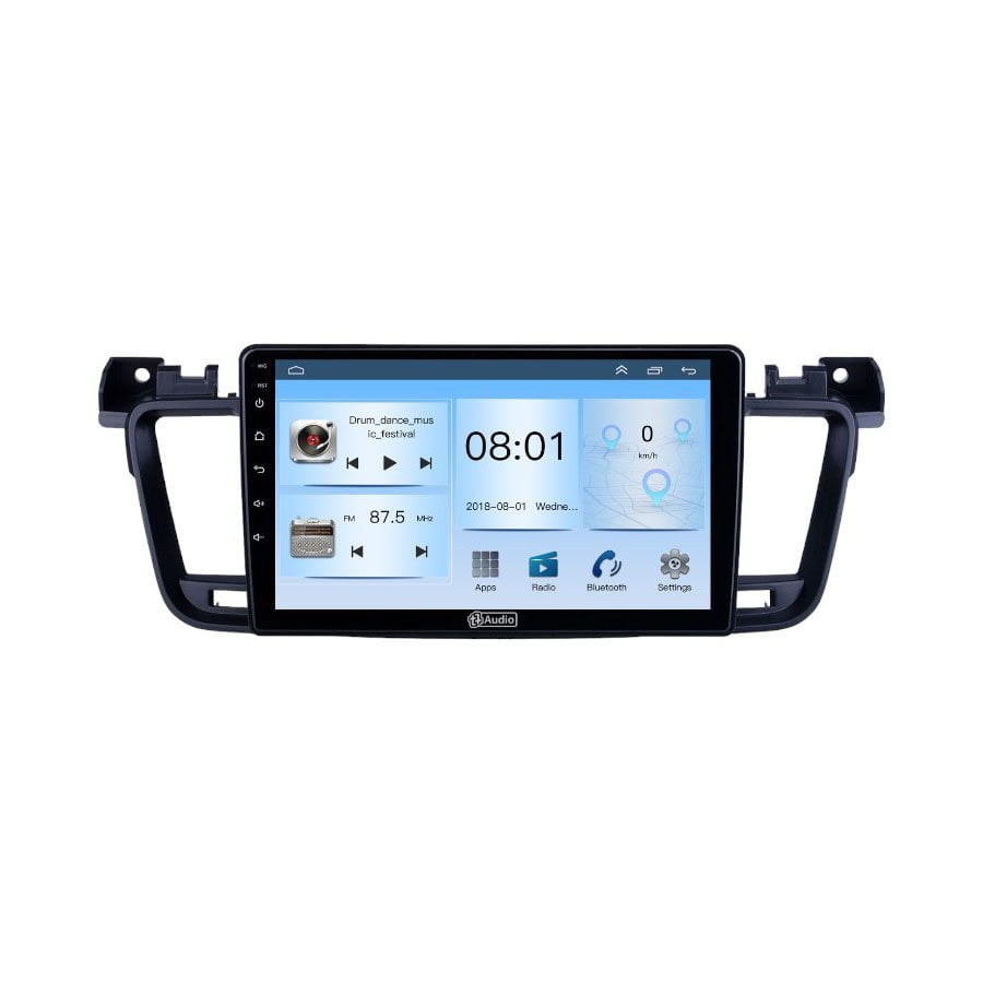 GUNMANSA TT Audio 9″ replacement radio for PEUGEOT 508 2011-2018 (ECO)