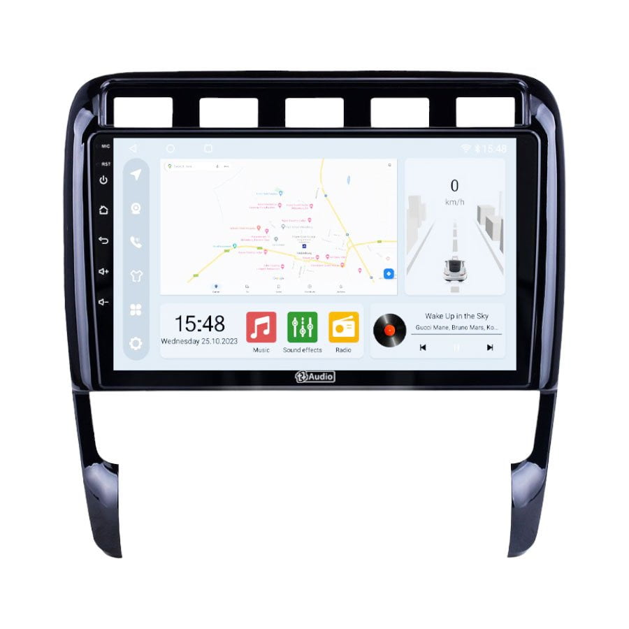 GUNMANSA TT Audio 9″ replacement radio for PORSCHE CAYENNE 2003- 2013 (CLASS D)