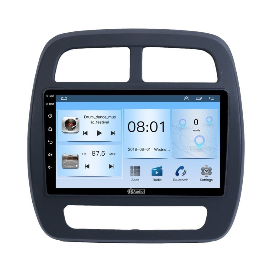 GUNMANSA TT Audio 9″ replacement radio for RENAULT Kwid 2012-2017 (ECO)