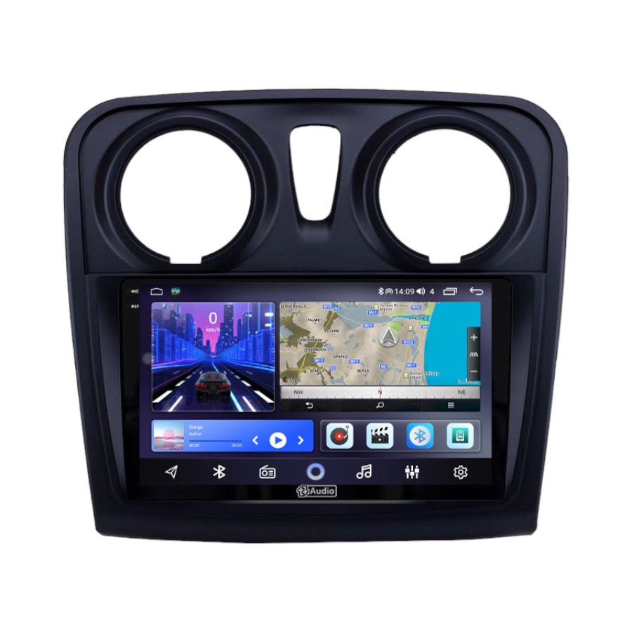 GUNMANSA TT Audio 9″ replacement radio for RENAULT Sandero 2012-2017 (2K SCREEN)