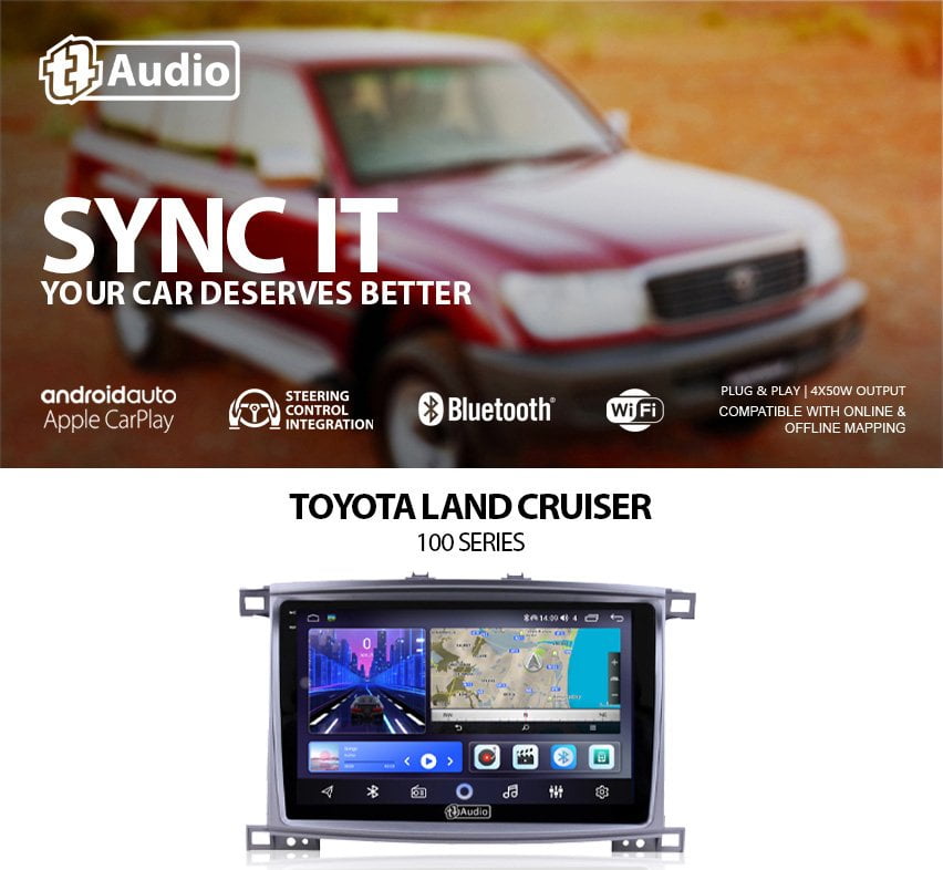 GUNMANSA TT Audio 9″ replacement radio for TOYOTA C-HR 2018-2024 (2K SCREEN)