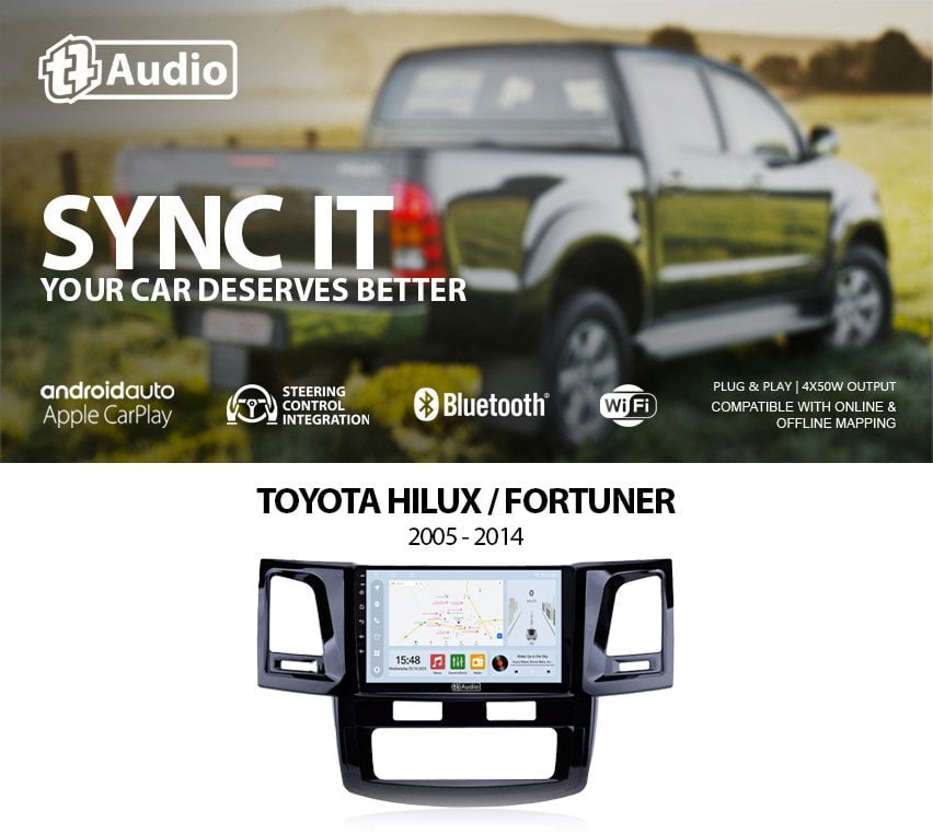 GUNMANSA TT Audio 9″ replacement radio for TOYOTA PRADO 2007-2010 (4G ULTRA)