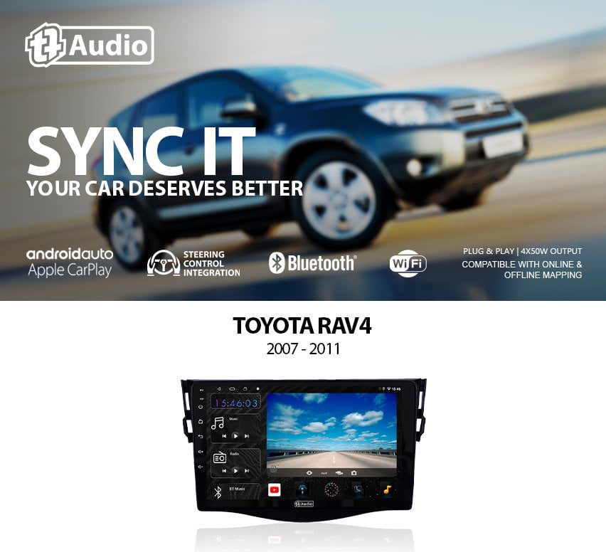 GUNMANSA TT Audio 9″ replacement radio for TOYOTA PRADO 2007-2010 (ECO)