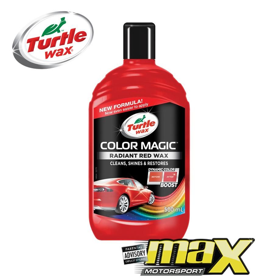 GUNMANSA Turtle Wax Color Magic Radiant Red Wax (500ml)