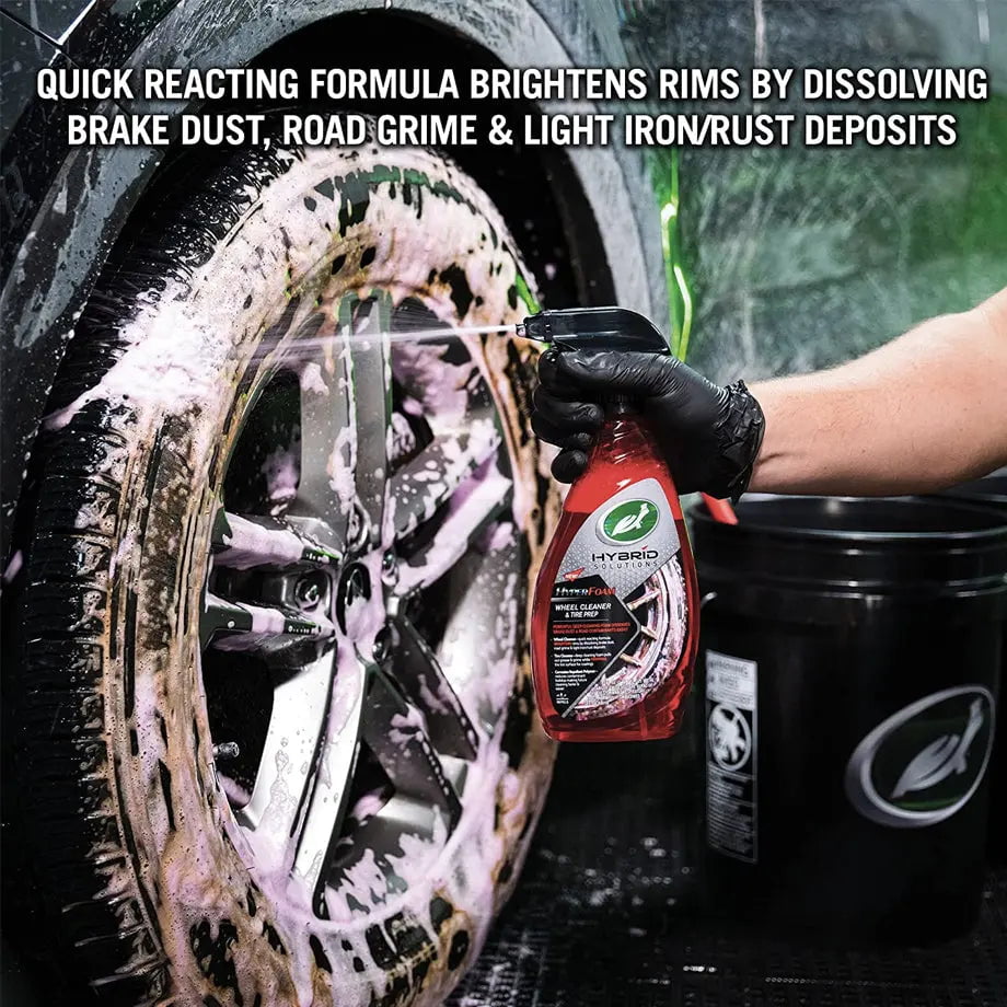 GUNMANSA Turtle Wax Hybrid Solutions Hyperfoam Wheel Cleaner & Tyre Prep (680ml)