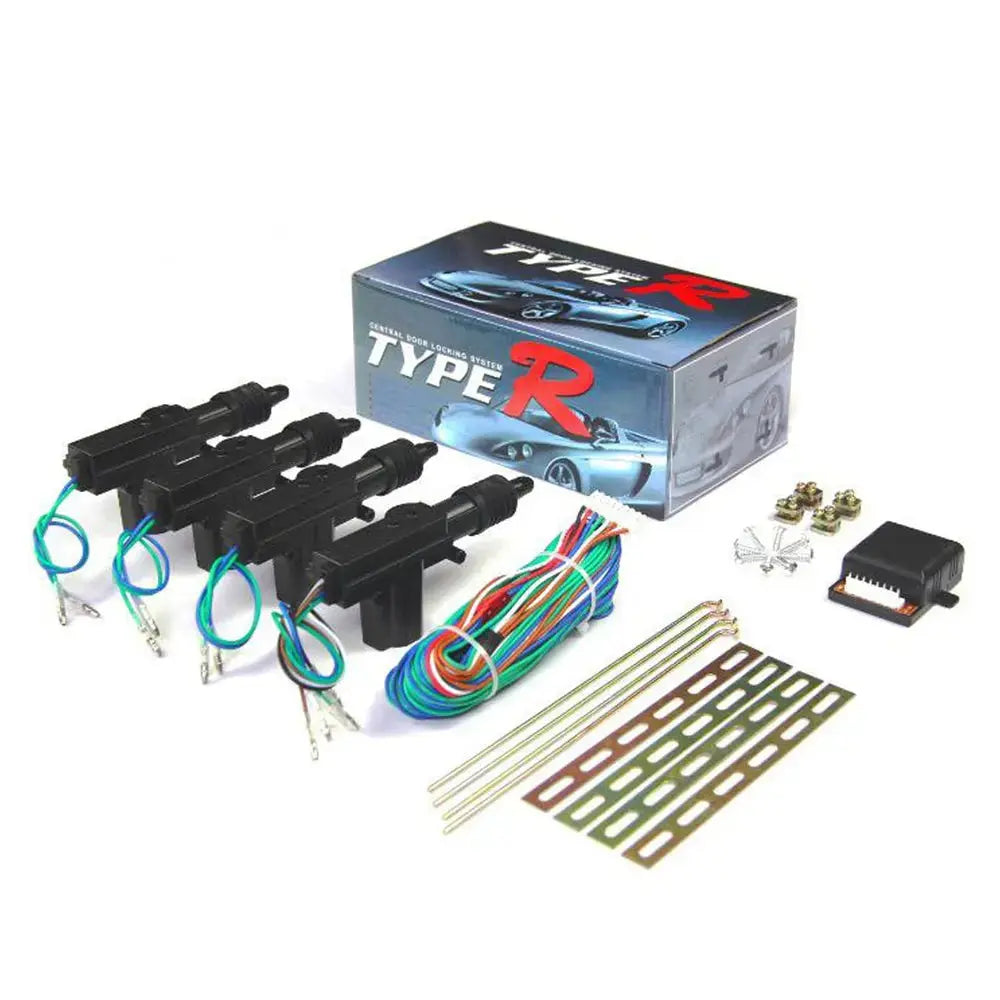 GUNMANSA Type-R 4 Door Universal Central Locking System Kit - Without Remote