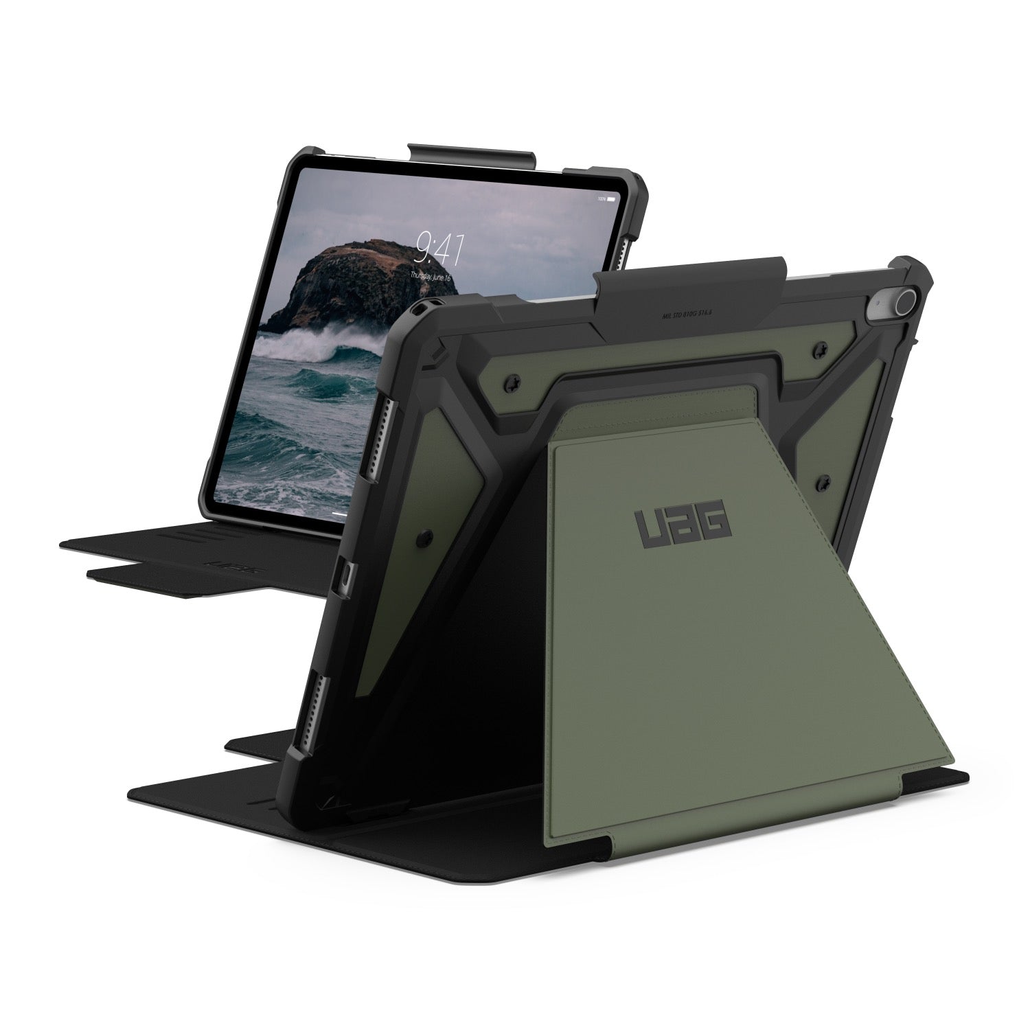 GUNMANSA UAG Metropolis SE Tablet Case - Apple iPad Air 13 (2025-2024) - Olive