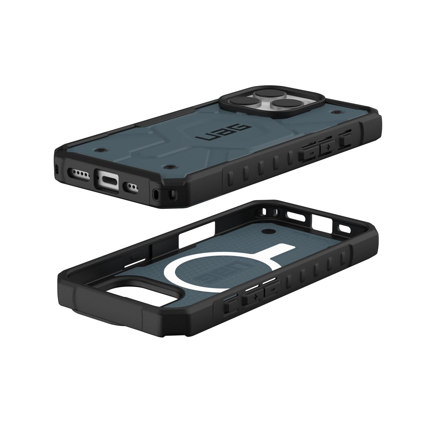 GUNMANSA UAG Pathfinder Magsafe Case - Apple iPhone 16 Pro - Cloud Blue