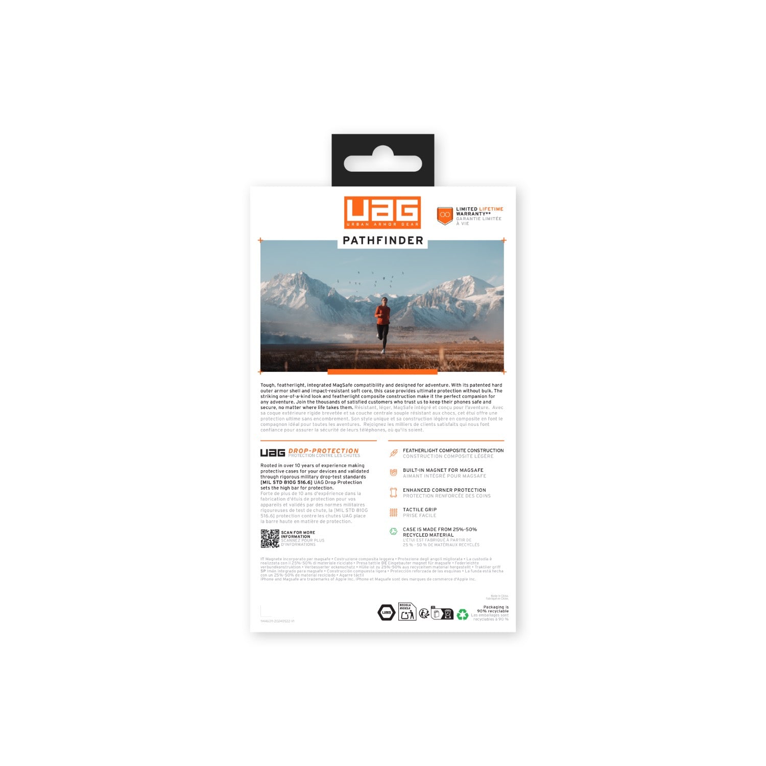 GUNMANSA UAG Pathfinder MagSafe Case - Apple iPhone 17 - Black