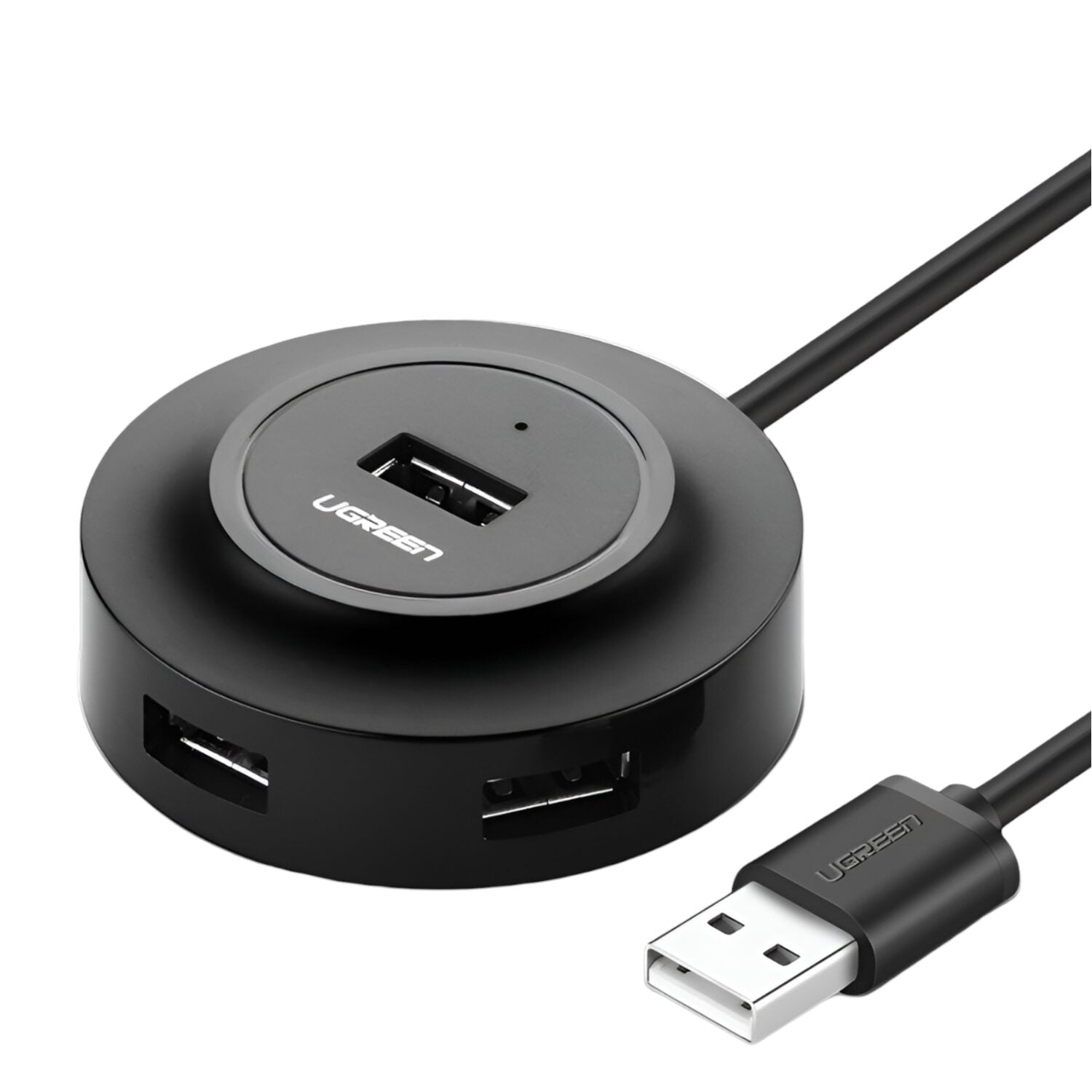 GUNMANSA UGREEN 4-IN 1 USB 2.0 Hub (20777) - Black