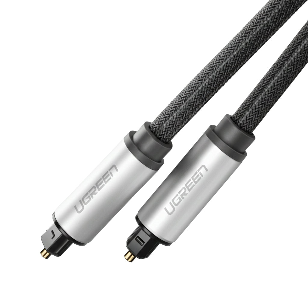 GUNMANSA UGreen AV108 Male to Male Toslink Optical Audio Cable 2m–Grey