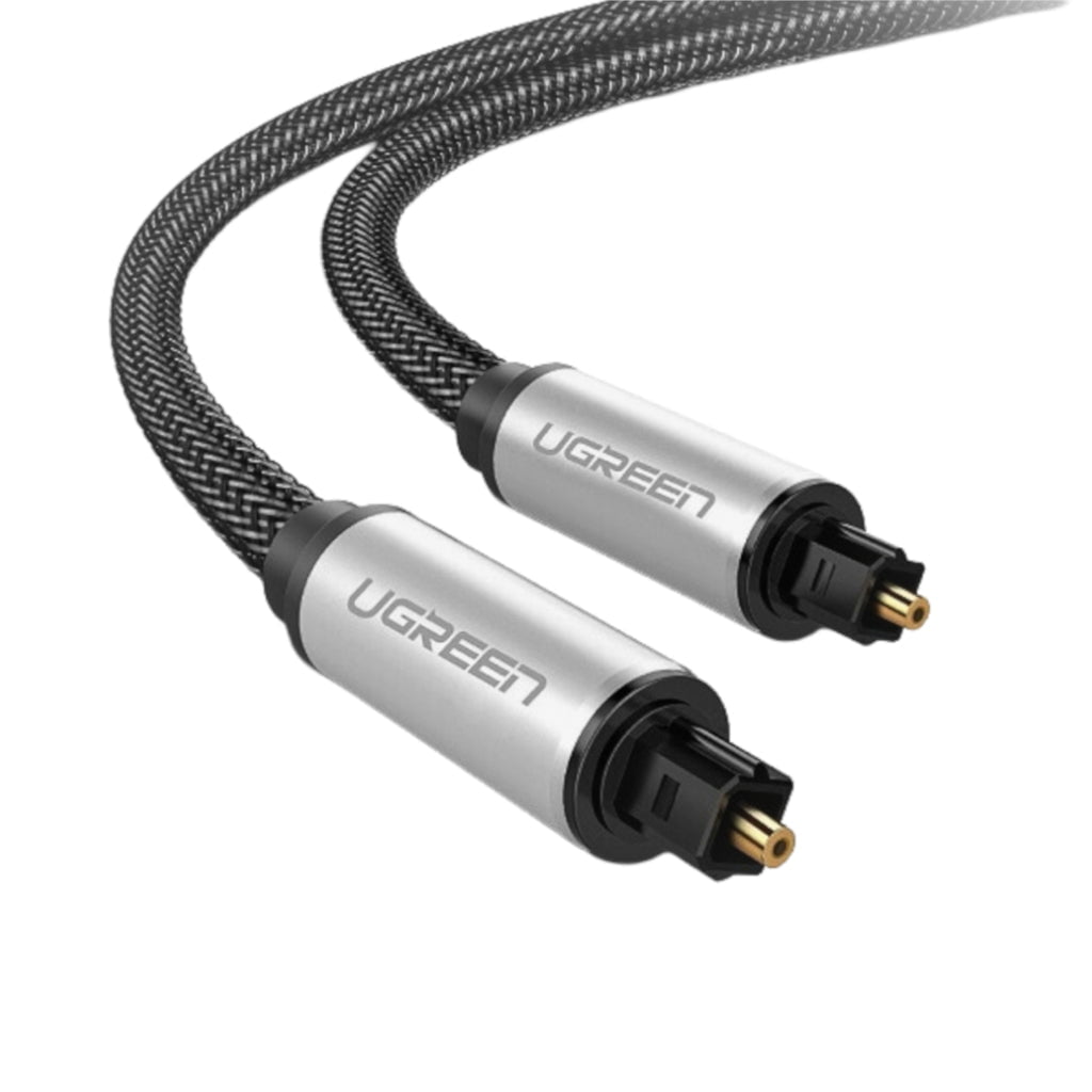GUNMANSA UGreen AV108 Male to Male Toslink Optical Audio Cable 2m–Grey
