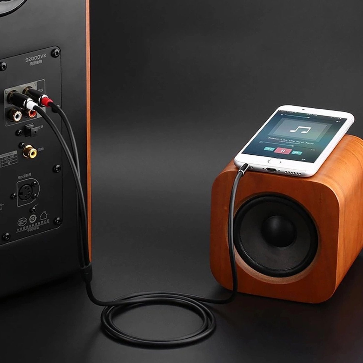 GUNMANSA UGreen AV116 3.5mm to RCA Cable 1M