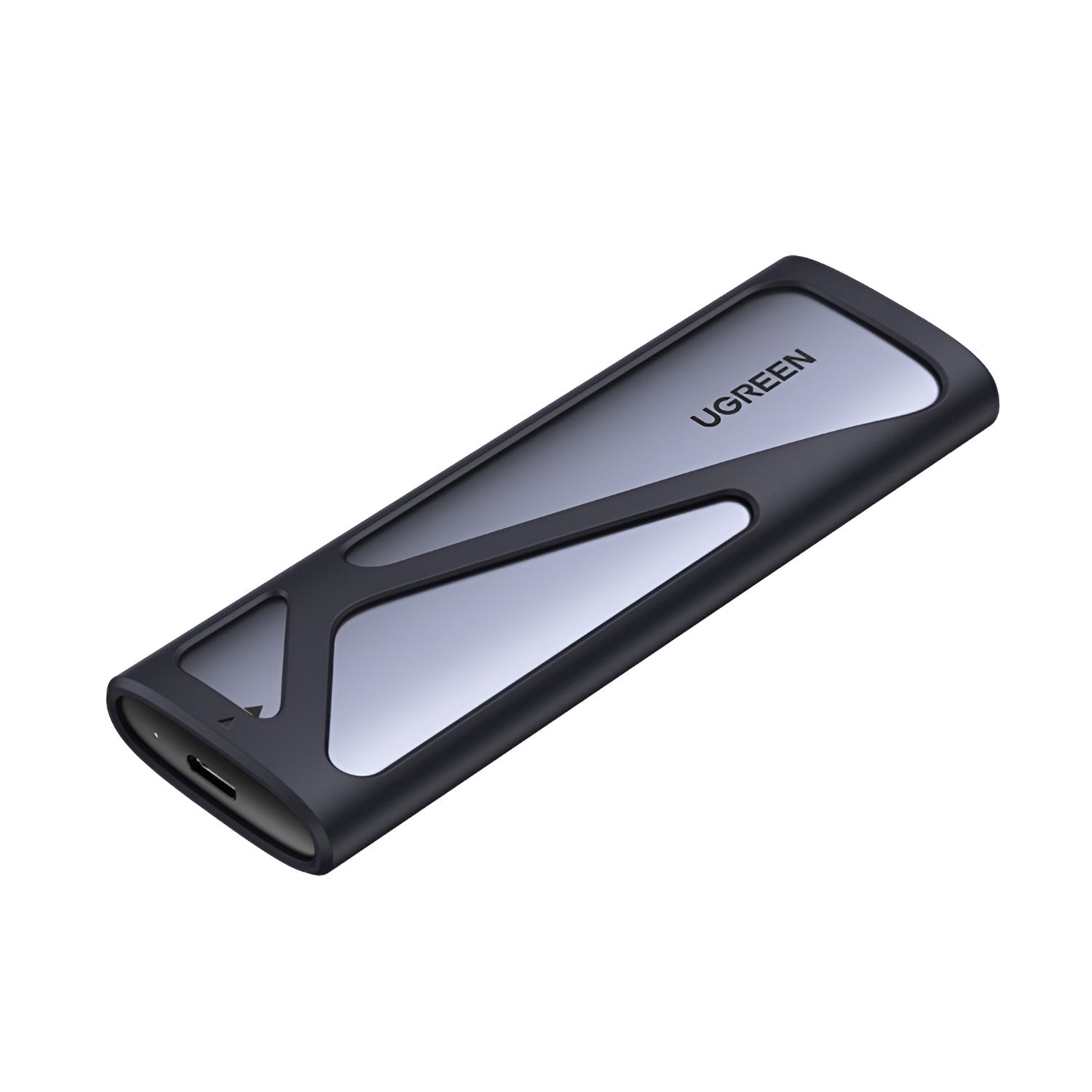 GUNMANSA UGREEN CM400-90264 M.2 NVME/SATA SSD Enclosure (10Gbps) - Silver