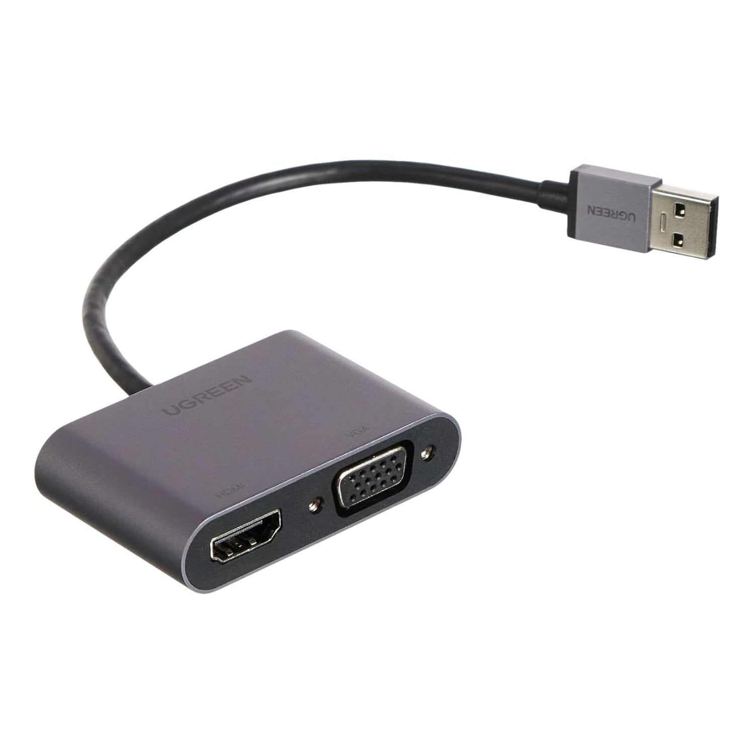 GUNMANSA UGreen CM449 USB-A to HDMI + VGA 1080P Display Adapter