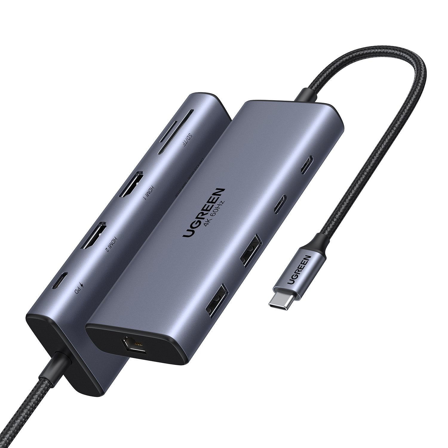 GUNMANSA UGreen CM639 100W PD 9-in-1 USB Type-C Hub