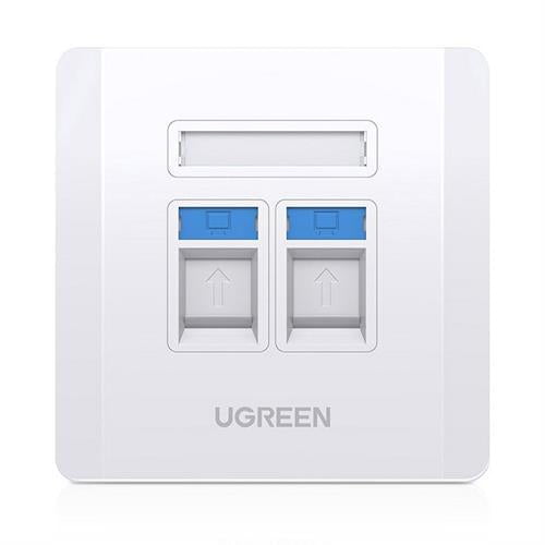 GUNMANSA uGreen Dual Wall Socket internet LAN and Telephone