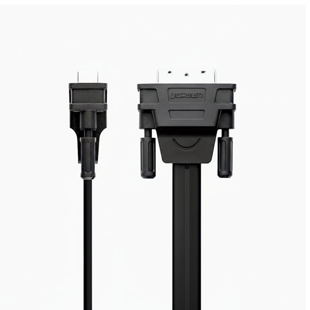 GUNMANSA UGreen DVI-D 24+1 to VGA Active Video Adapter (Male to Female) – Black