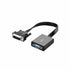 GUNMANSA UGreen DVI-D 24+1 to VGA Active Video Adapter (Male to Female) – Black
