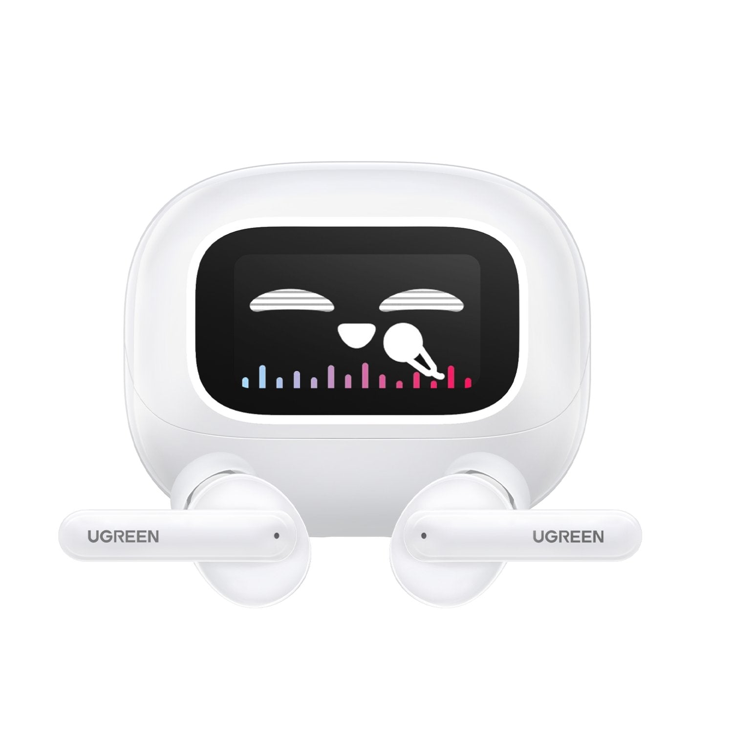 GUNMANSA UGreen EchoBuds Magic Wireless (In-Ear Earphones)–White