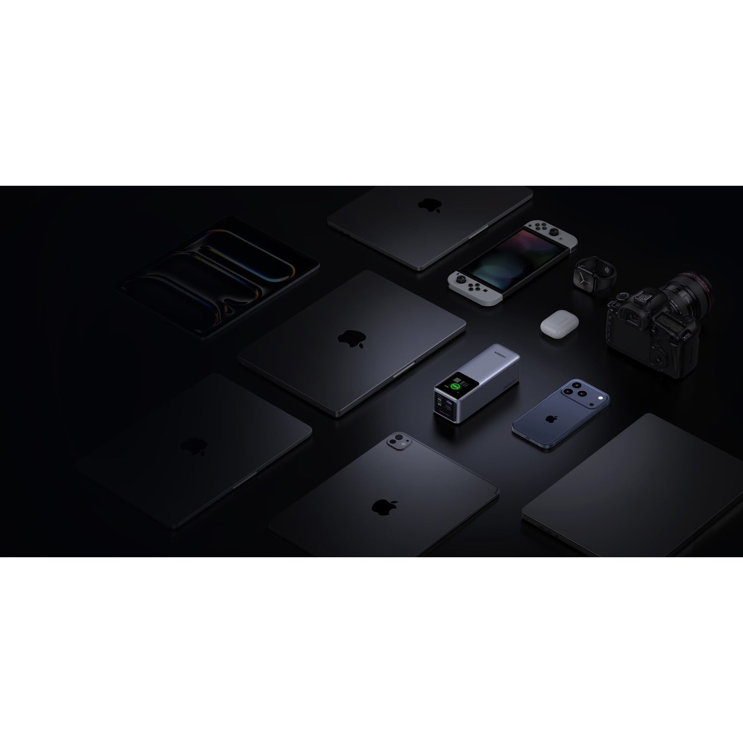 GUNMANSA UGREEN Fast Charging Power Bank 25000mAh 200W - Grey