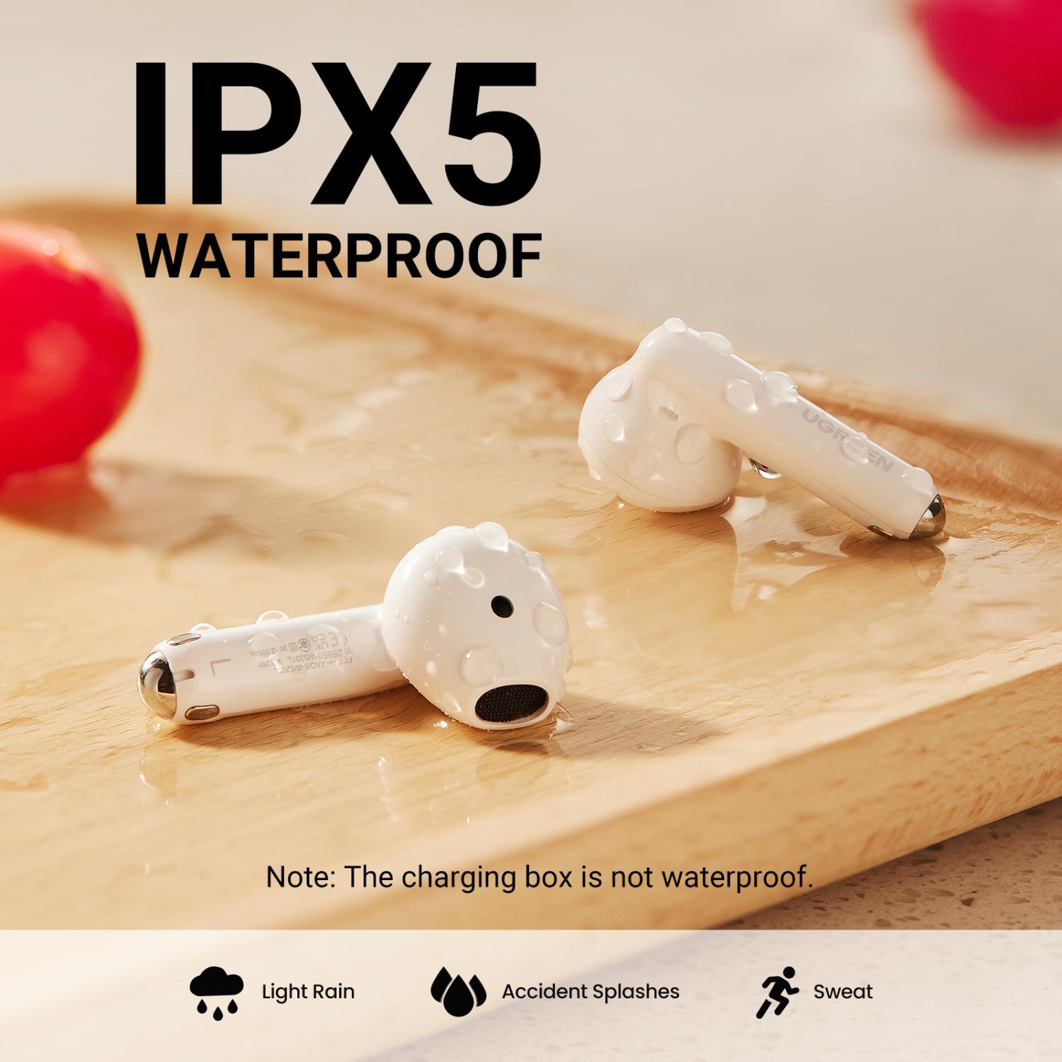 GUNMANSA UGREEN HiTune H5 True Wireless Earbuds - White