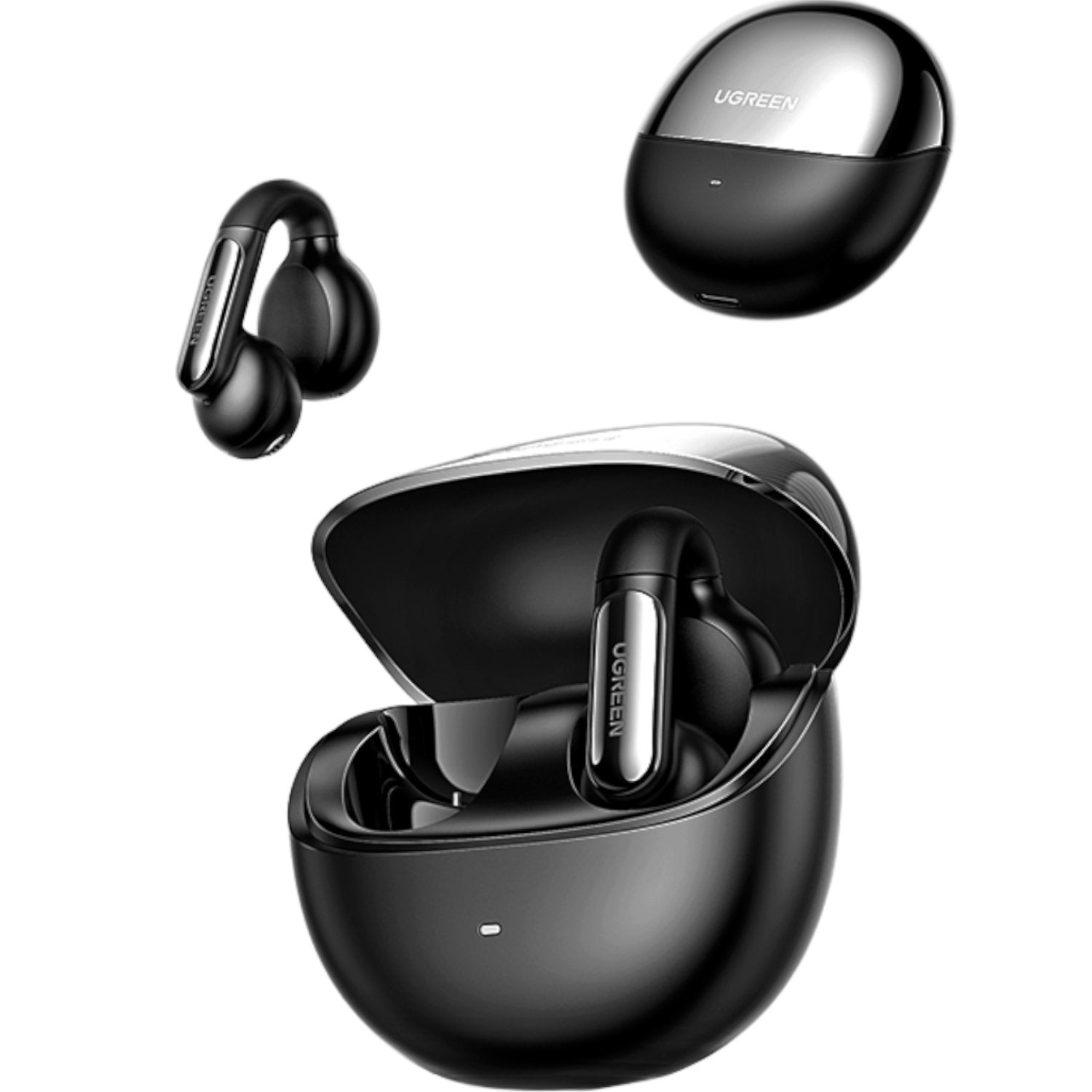 GUNMANSA UGreen HiTune S5 Open-Ear TWS Earbuds–Black