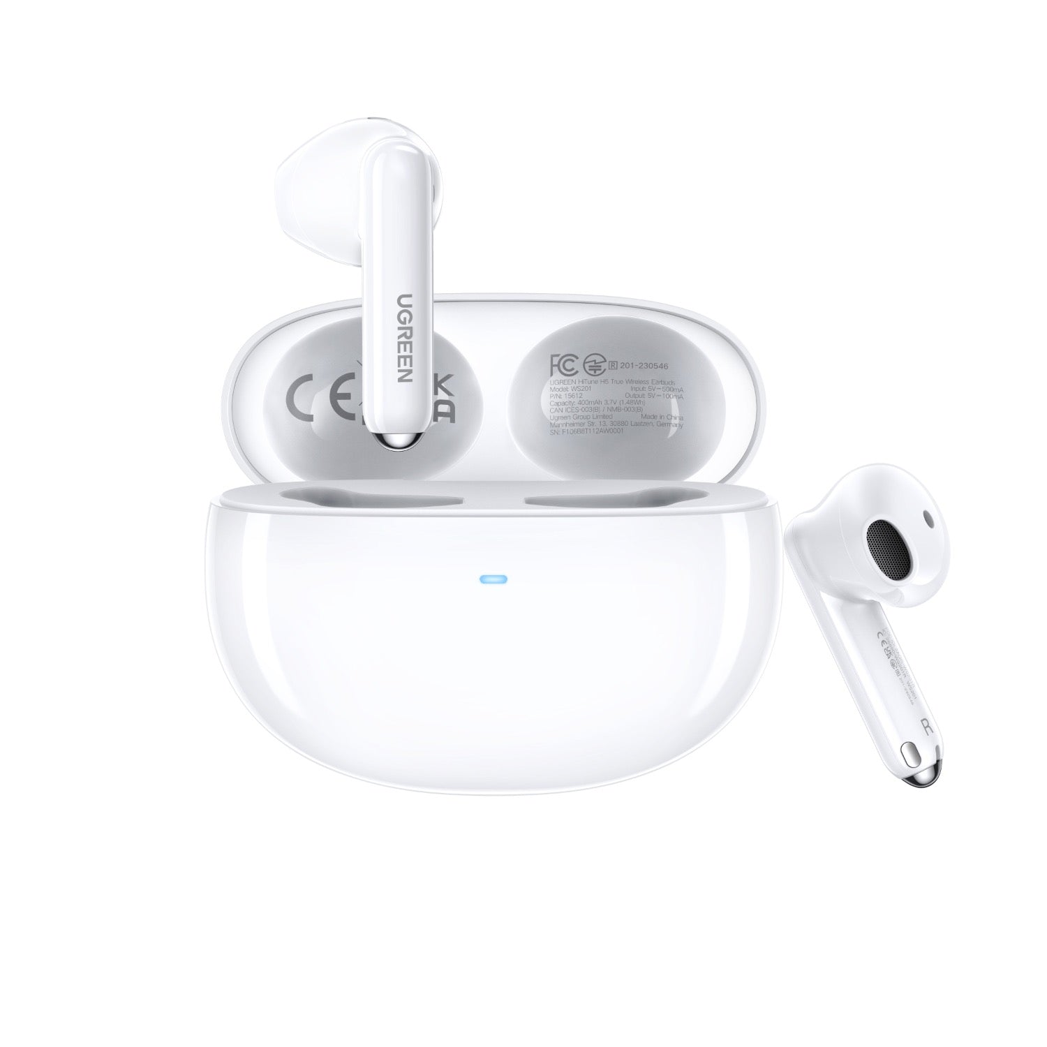 GUNMANSA UGREEN HiTune T3 Pro True Wireless Earbuds - White