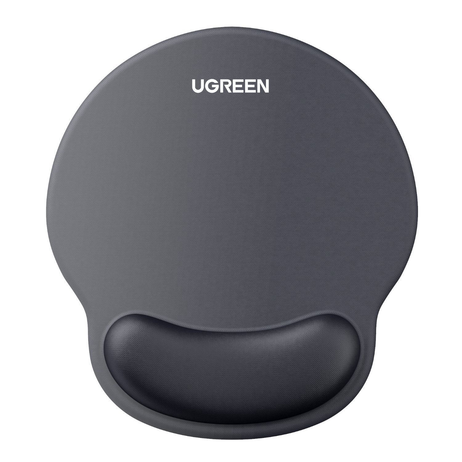 GUNMANSA UGreen LP668 Ergonomic Mousepad with Wrist Rest (220 x 245 mm) - Black
