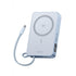 GUNMANSA UGREEN Magnetic Wireless Power Bank With Built-in Cable 10000mAh - Blue