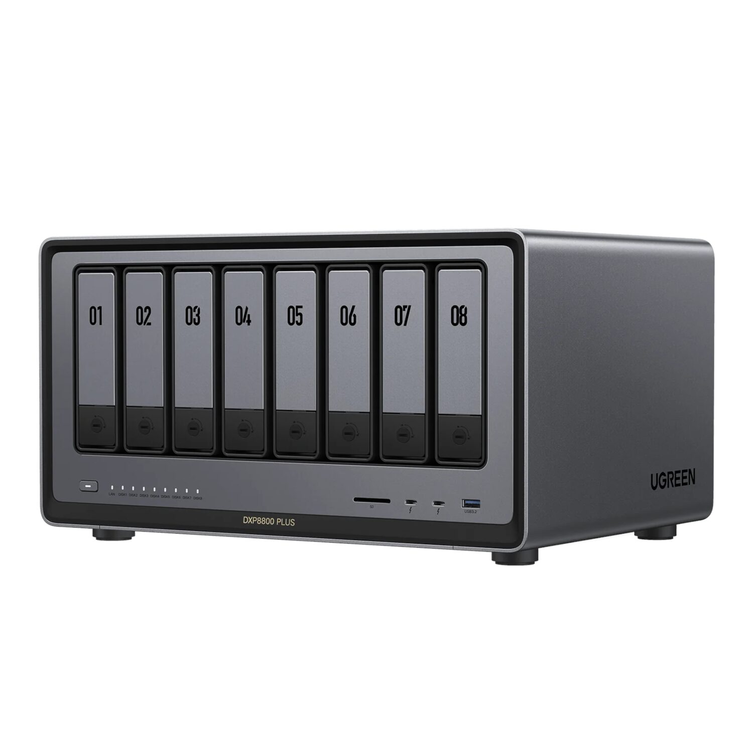 GUNMANSA UGREEN NASync DXP8800 Plus 8-Bay NAS