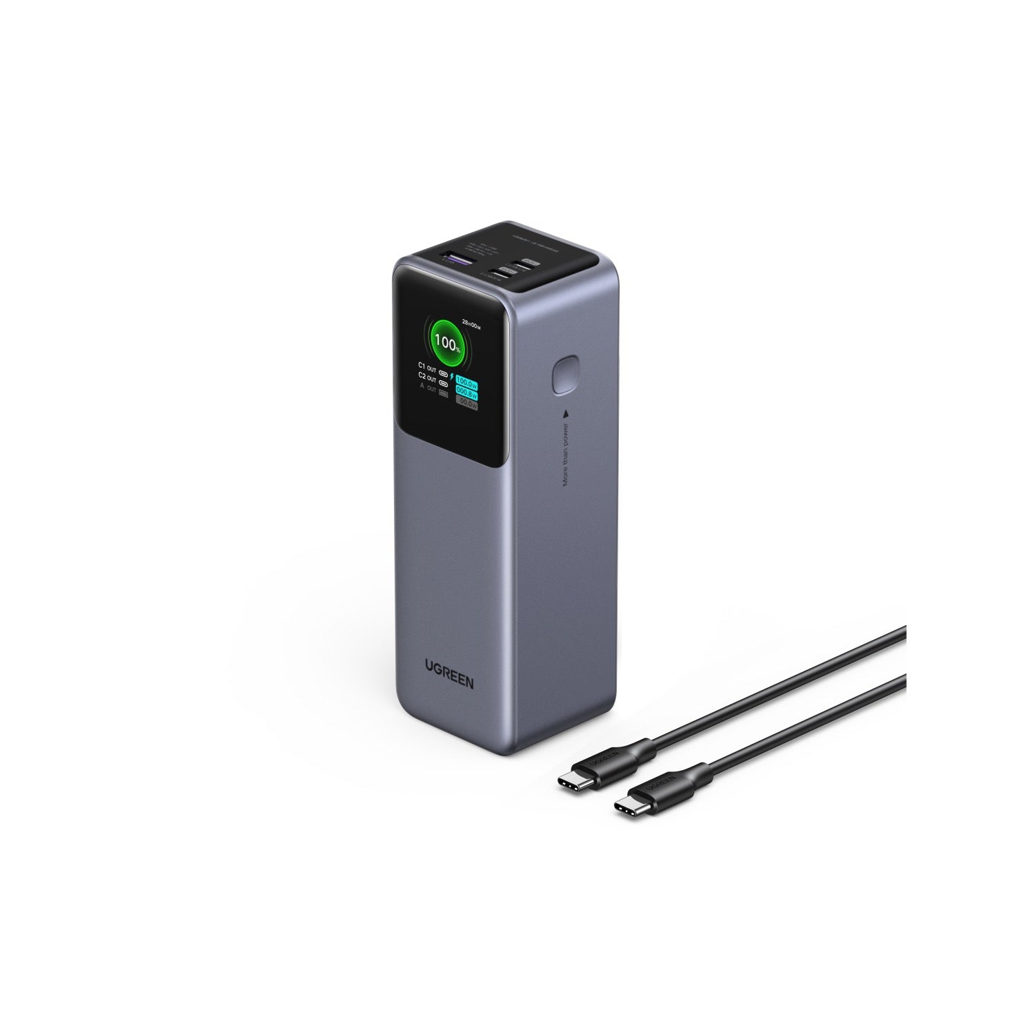 GUNMANSA UGREEN Nexode Power Bank 20000mAh 130W - Grey