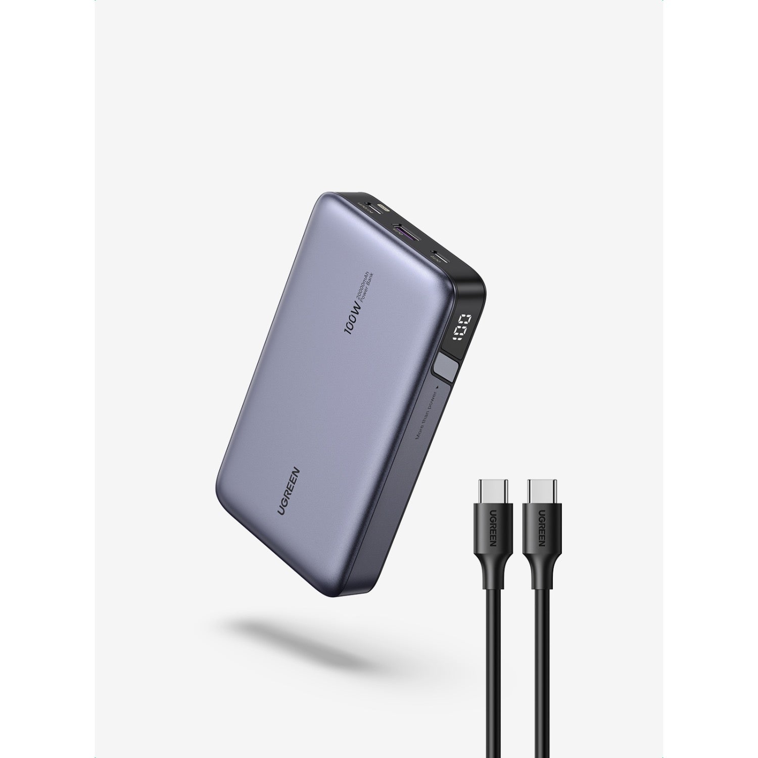 GUNMANSA UGREEN PD Power Bank 20000mAh - Grey