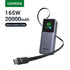 GUNMANSA UGREEN Power Bank With Retractable Cable 165W - Grey