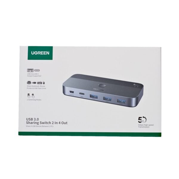 GUNMANSA UGREEN Sharing Switch Box 2-in-4 Out