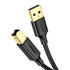 GUNMANSA UGREEN US135 USB 2.0 to USB-B Printer Cable, 480Mbps - 2m