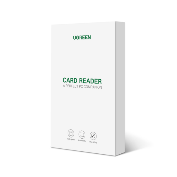 GUNMANSA UGREEN USB 3.0 Dual Slot Card Reader for SD/TF Cards – 5Gbps Data Transfer