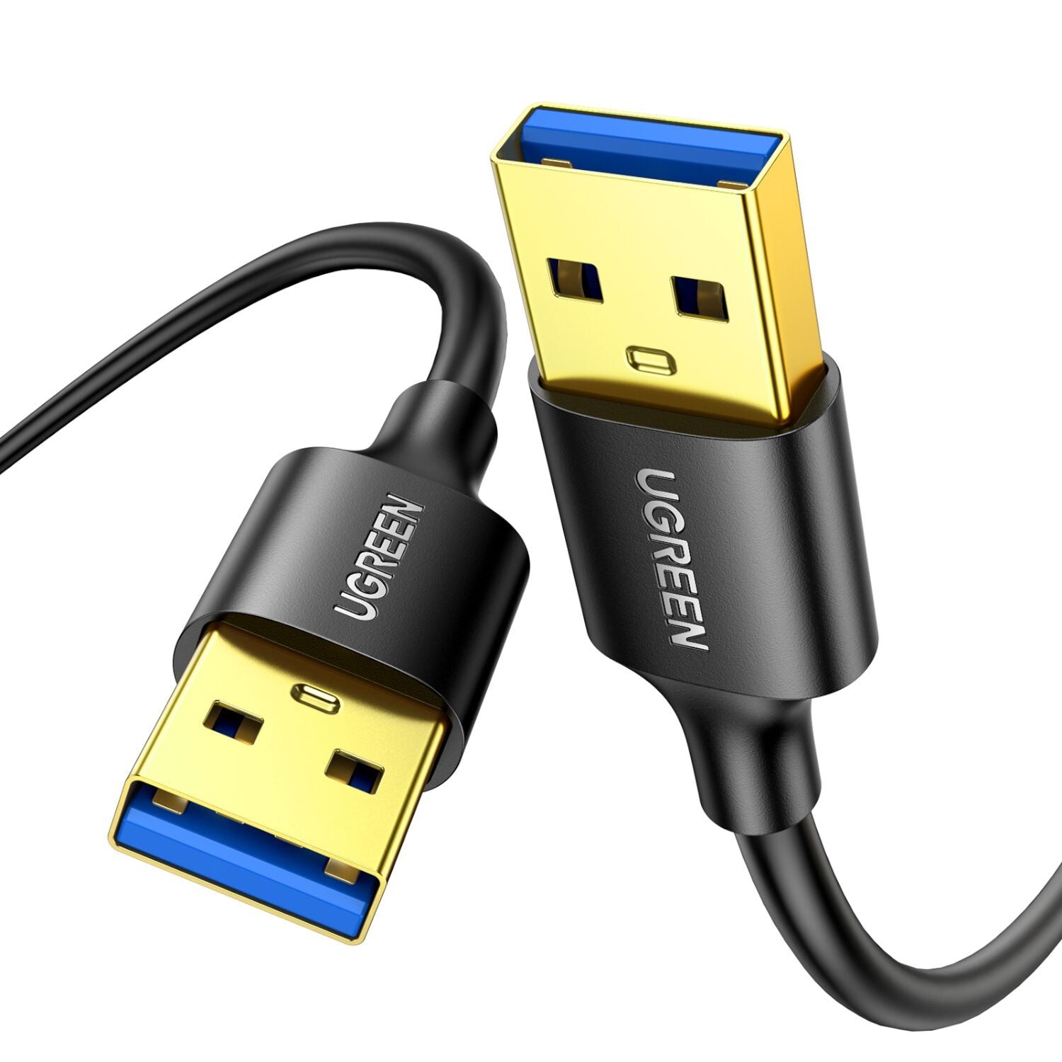 GUNMANSA UGREEN USB 3.0 Male to Male Cable, with 5Gbps Data Transfer - 1m