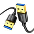 GUNMANSA UGREEN USB 3.0 Male to Male Cable, with 5Gbps Data Transfer - 1m