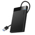 GUNMANSA UGREEN USB 3.0 to 2.5” SATA Hard Drive Enclosure (Non-Detachable Cable)
