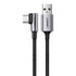 GUNMANSA UGREEN USB To Type-C Right Angle Braided Cable - 1 Meter