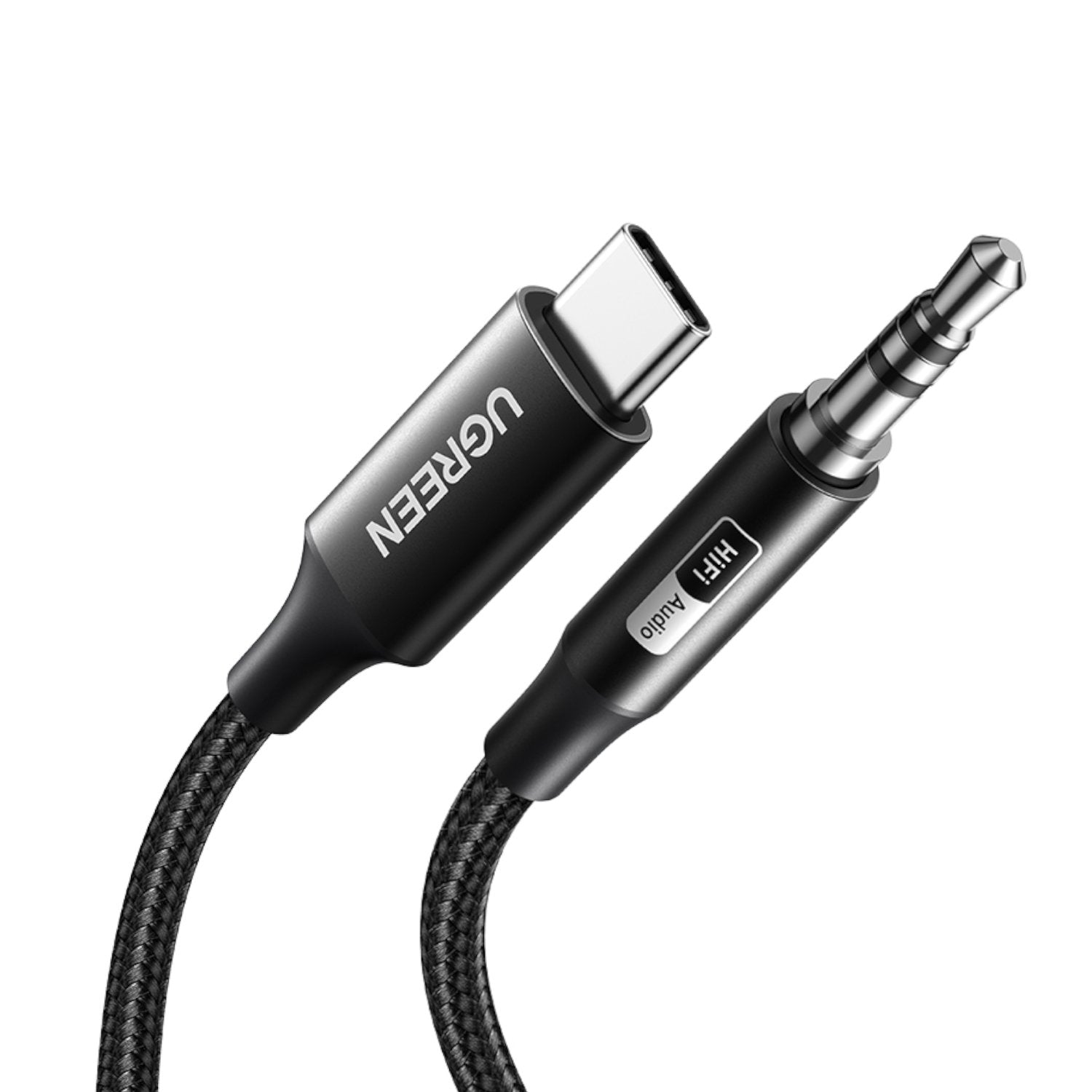 GUNMANSA UGreen USB Type-C to 3.5mm AUX Audio Cable 3M - Black