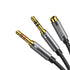 GUNMANSA UGreen UV140 AUX 3.5mm Audio Splitter Cable - Black/Grey