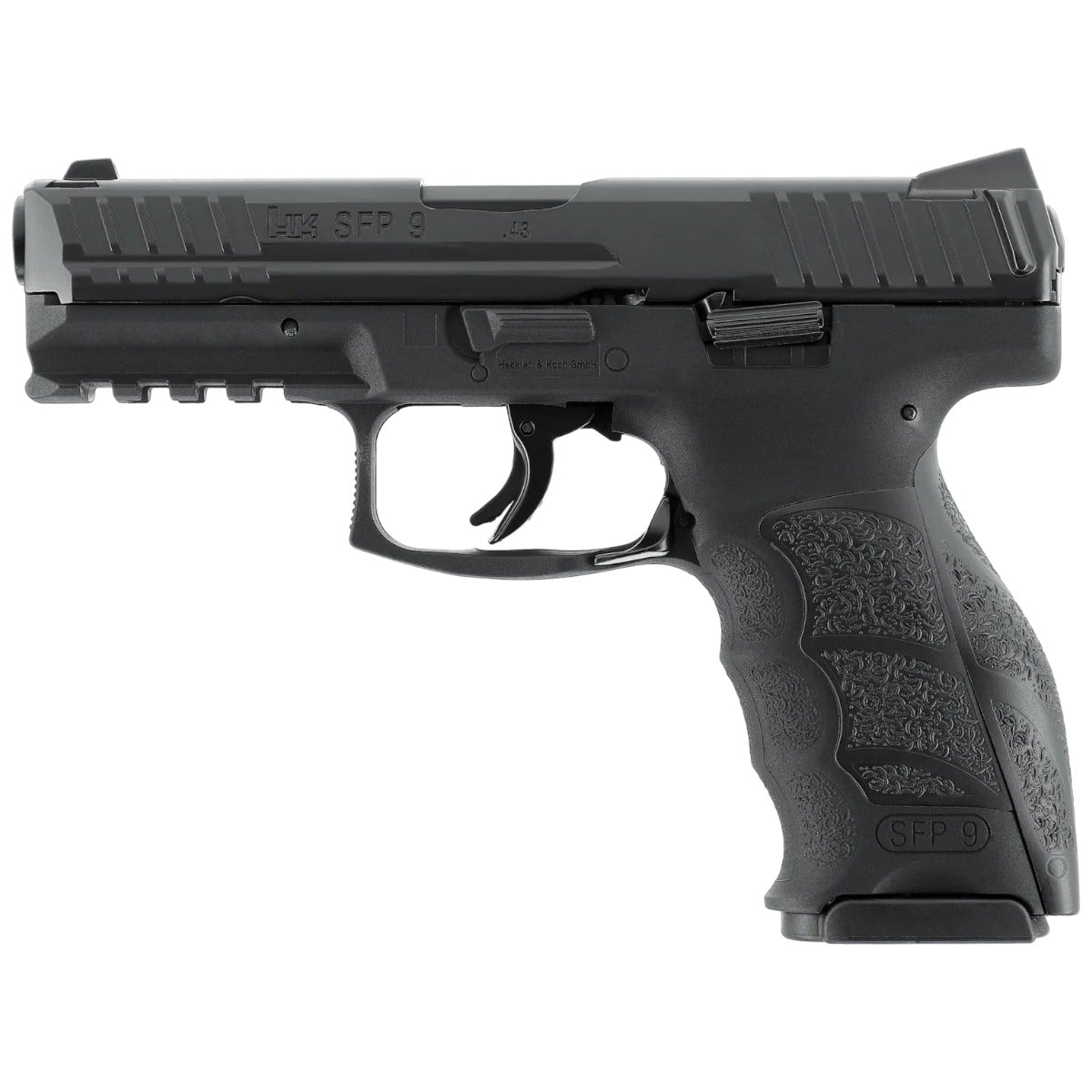 GUNMANSA Umarex 2.4000 T4E Heckler And Koch SFP9 Black .43cal Pistol ComboF