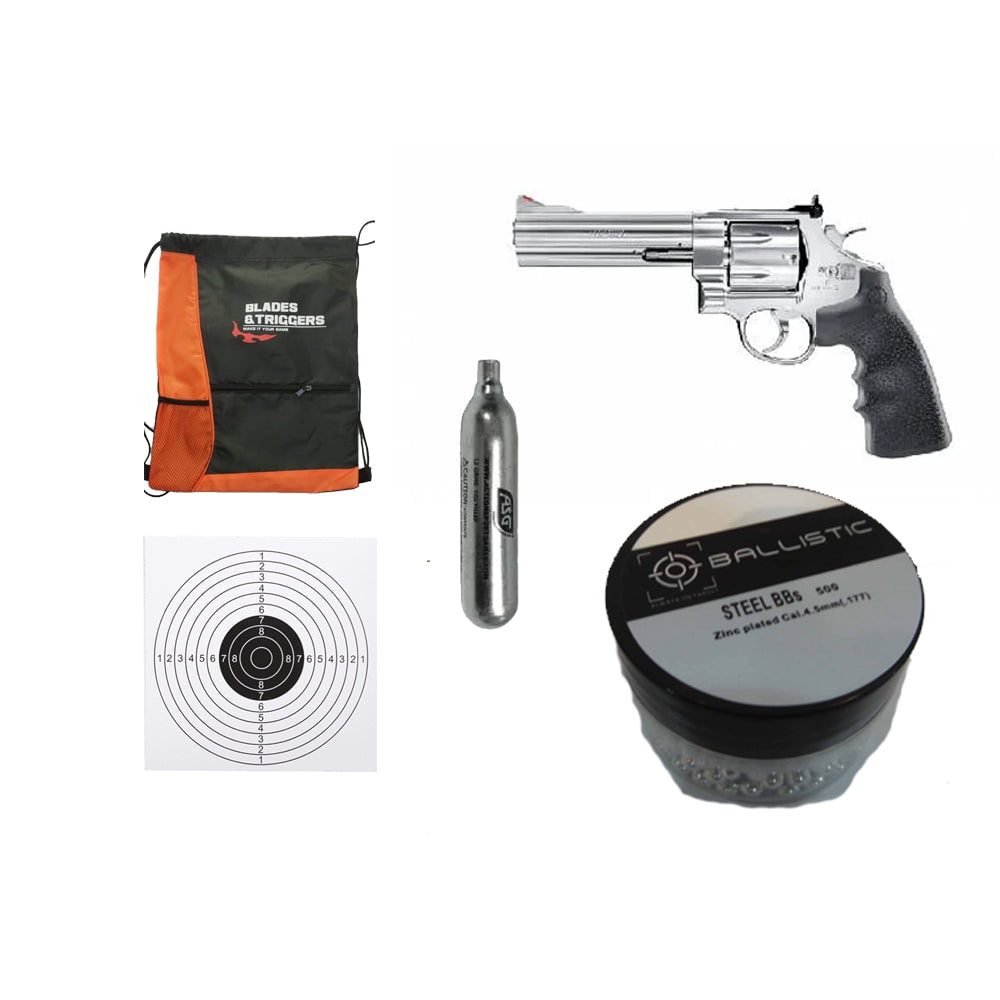 GUNMANSA Umarex 5.8386 Smith and Wesson 629 Classic 5inch Combo