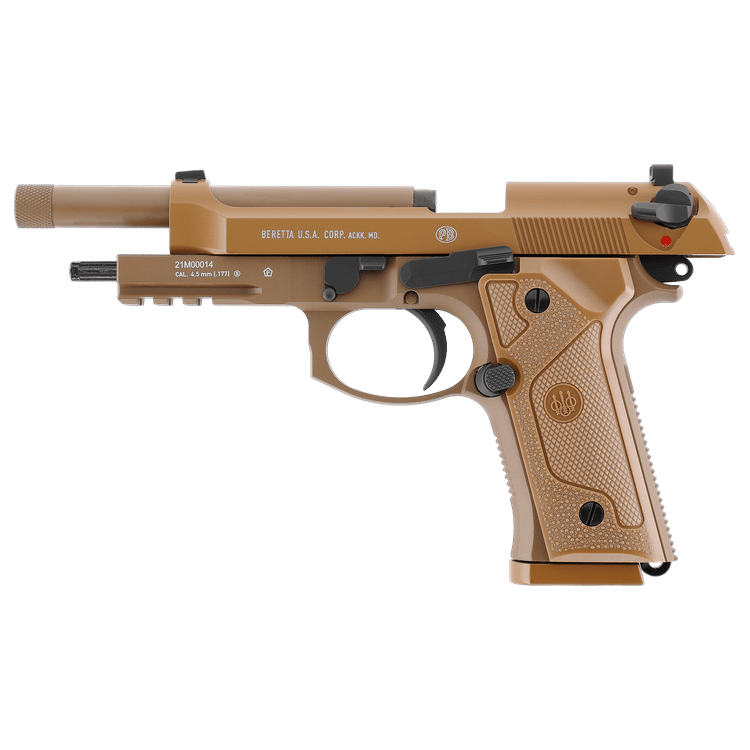 GUNMANSA Umarex Baretta M9A3 FDE (Semi Auto|Blowback|CO2|18+1|344 FPS|<3J|4.5mm BB) 5.8350