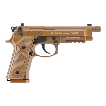 GUNMANSA Umarex Baretta M9A3 FDE (Semi Auto|Blowback|CO2|18+1|344 FPS|<3J|4.5mm BB) 5.8350