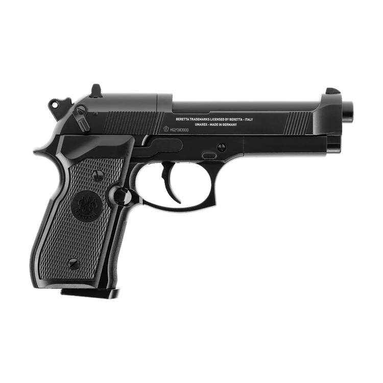 GUNMANSA Umarex Beretta M92FS Gas Gun (Semi Auto|NBB|CO2|8|427 FPS|4J|4.5mm) 419.00.00