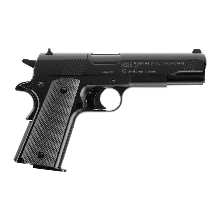 GUNMANSA Umarex Colt M1911 A1 Gas Gun (Semi Auto|NBB|CO2|8|427 FPS|3.5J|4.5mm) 417.00.00