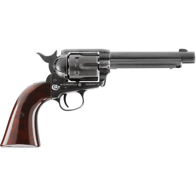 GUNMANSA Umarex Colt SAA 45 Gas Gun (Semi Auto|CO2|6|377 FPS|3J|4.5mm BB/Revolver) 5.8320